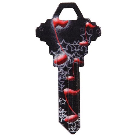 Hillman HILLMAN Wackey Music Notes House/Office Universal Key Blank SC1 Single 87193